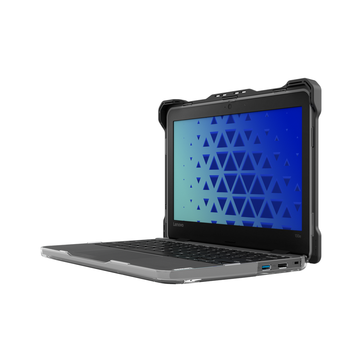 MAXCases Extreme Shell-F3 for Asus CR/CZ/BR 1104 11.6" & 1204 12.2" Clamshell and 2-in-1 Models (Gray)