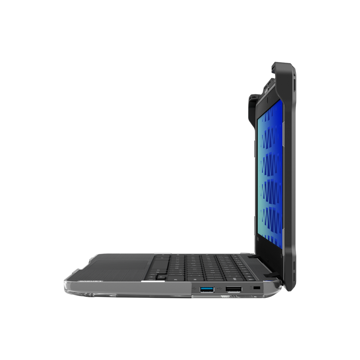 MAXCases Extreme Shell-F3 for Asus CR/CZ/BR 1104 11.6" & 1204 12.2" Clamshell and 2-in-1 Models (Gray)